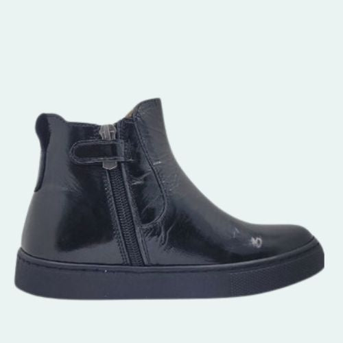 TT KIDS CHELSEA BLACK SHINY