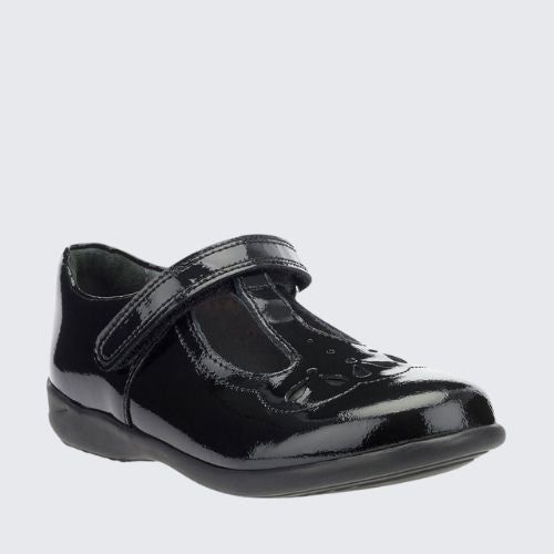 START RITE POPPY BLACK PATENT