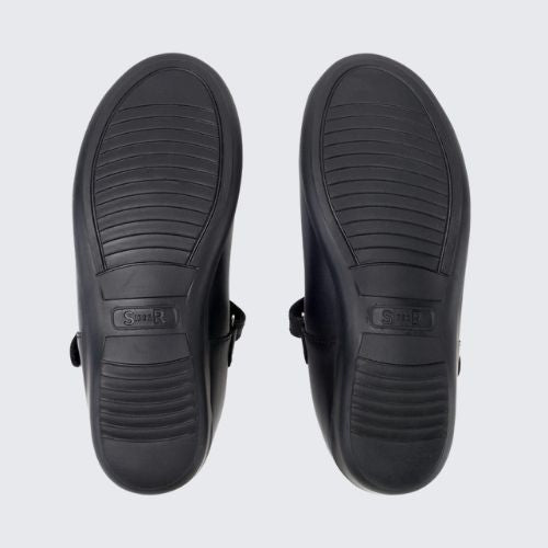 START RITE POPPY BLACK PATENT