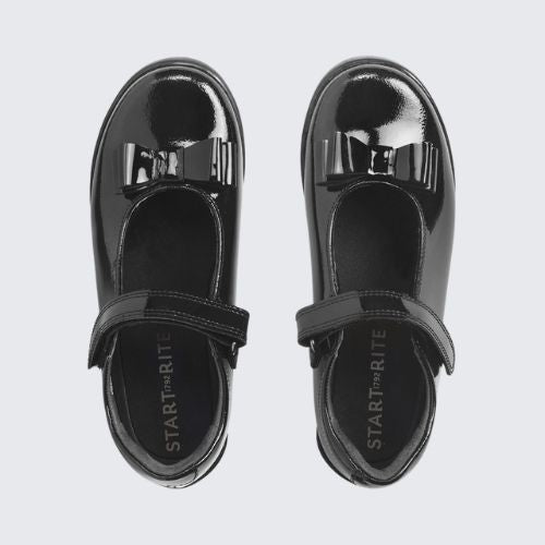 START RITE FLOURISH BLACK PATENT