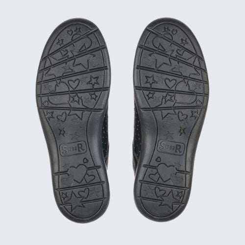START RITE STAR JUMP BLACK PATENT