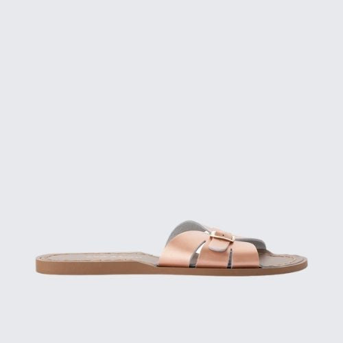 SALT WATER SWC SLIDES ROSE GOLD