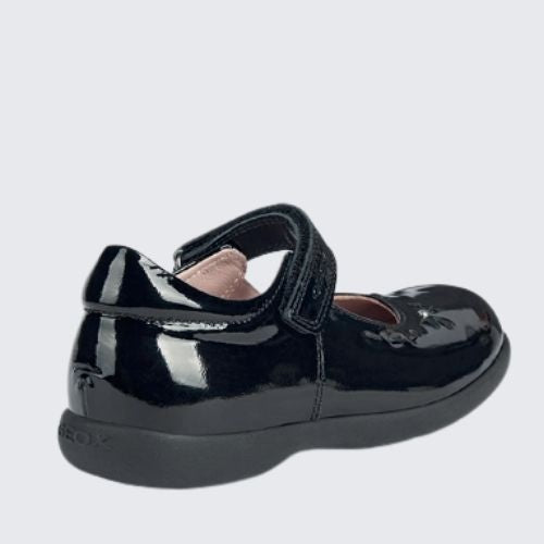 GEOX NAIMARA J16FHA 00066 C9999 BLACK PATENT