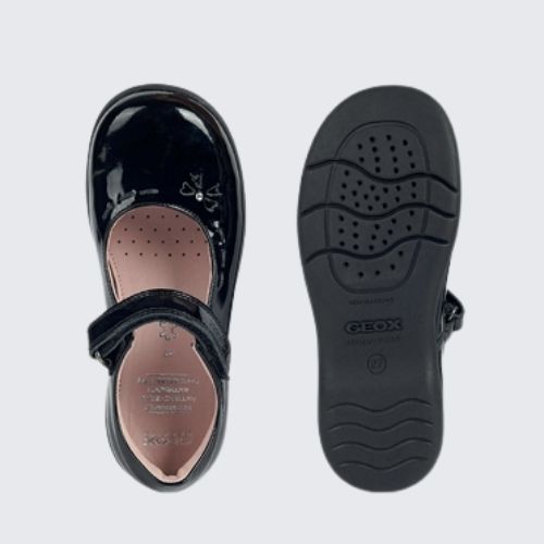 GEOX NAIMARA J16FHA 00066 C9999 BLACK PATENT