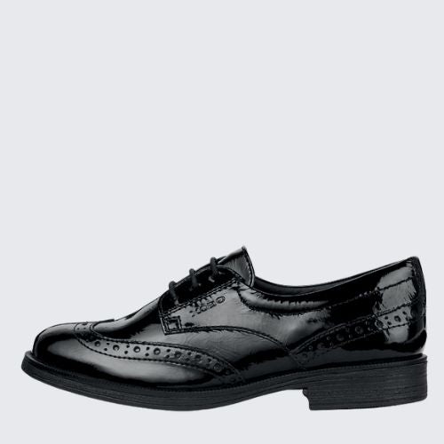 GEOX AGATA J8449D 00066 C9999 BLACK PATENT