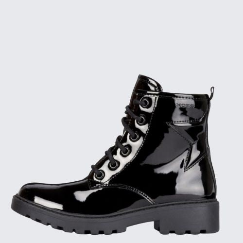 GEOX CASEY J9420G 000HH C9999 BLACK PATENT