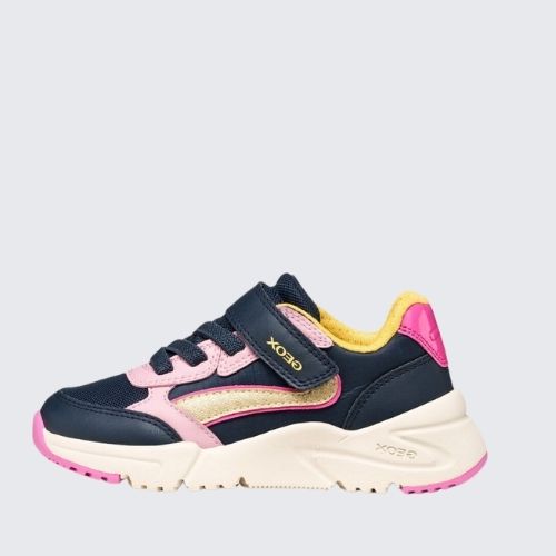 GEOX LOFTUS J46M2A 0FU54 Cf48w NAVY/ROSE