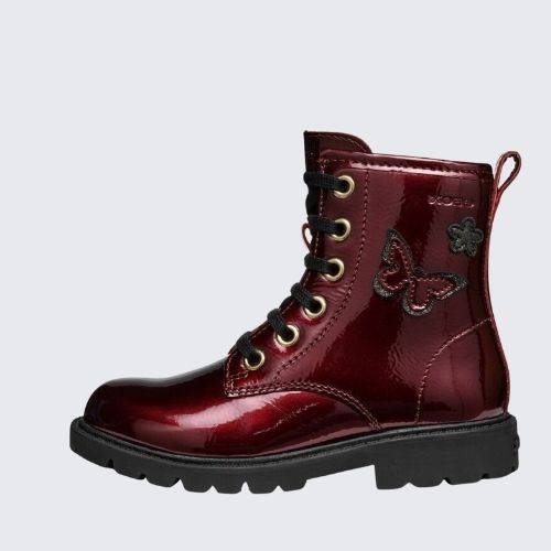 GEOX SHAYLAX J56EXA 00067 C7005 BORDEAUX PATENT