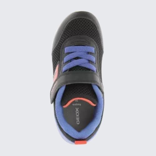 GEOX J36GBA 01454 C0245 BLACK/ROYAL