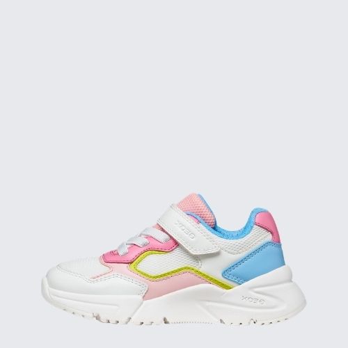 GEOX J65M2B 0BC14 C0406 WHITE+PINK