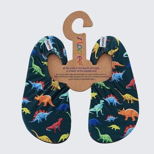 SLIP FREE DINO BLACK MULTI