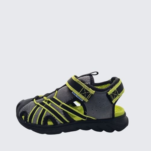 GEOX J55F1A 01454 C0666 GREY+LIME