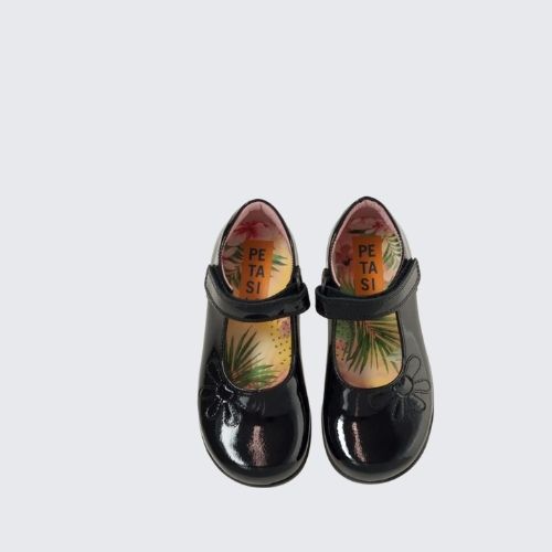 PETASIL BONNIE BLACK PATENT
