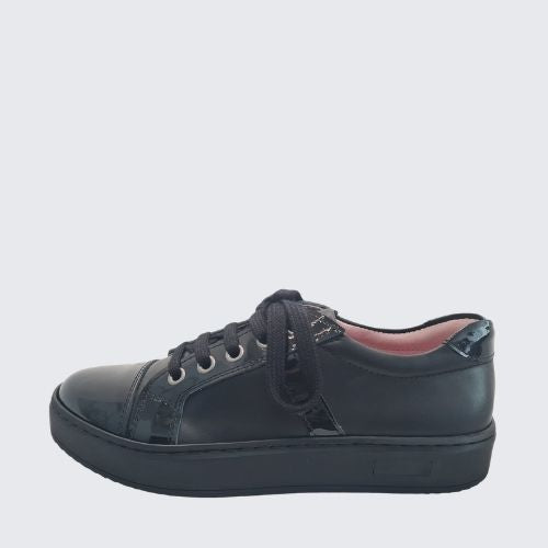 PETSAIL ANETTE 2 BLACK+PATENT
