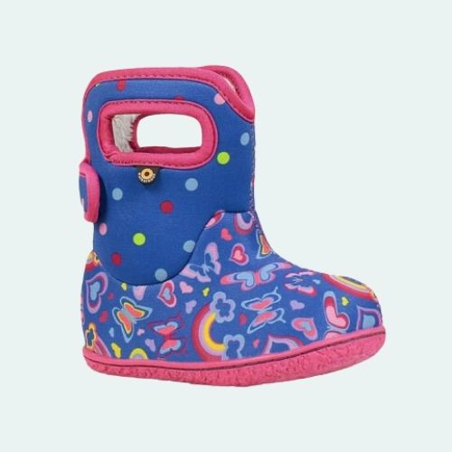 BOGS RAINBOW 724651 BLUE+PINK