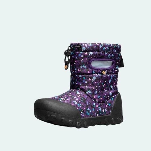 BOGS B-MOC SNOW LITTLE TEXTURES 72757K PURPLE MULTI