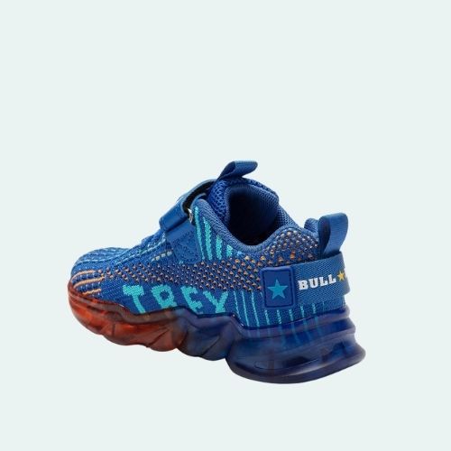 BULL BOYS T-REX BOYS LIGHT UP RUNNERS DNAL3212 ROYAL MULTI