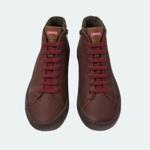 CAMPER PEU TOURING,ELASTIC LACE+ANKLE BOOT K400422-019 BROWN