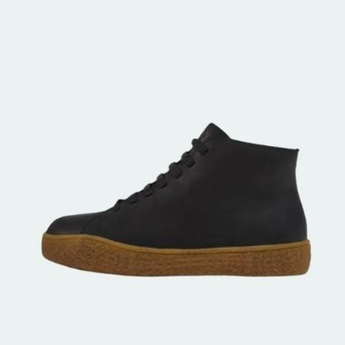 CAMPER PEU TERRENO, LACE+ZIP ANKLE BOOT K400738-001 BLACK