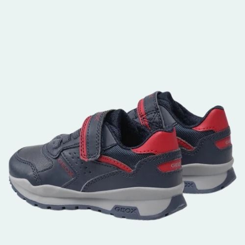 GEOX J PAVEL  J1615A-054FU C0735  NAVY+RED