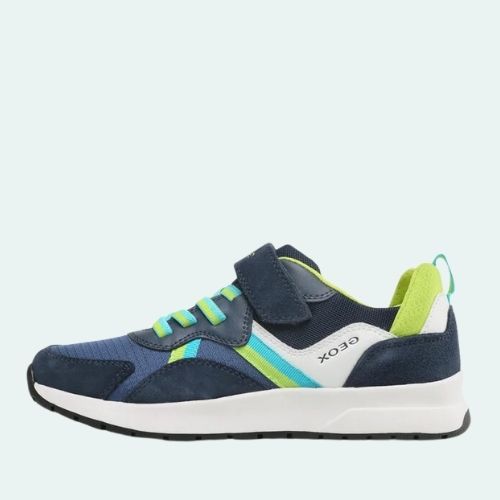 GEOX BRIEZEE J25GMA 01122 C0749 NAVY+LIME