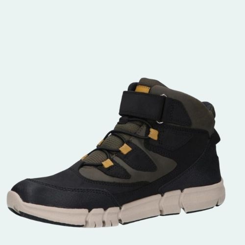 GEOX J169XA 032ME J FLEXYPER BOY B ABX C0054 BLACK-YELLOW