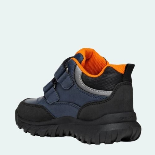 GEOX SIMBYOSJ46LOB 0MEMS C0057 BLUE+ORANGE