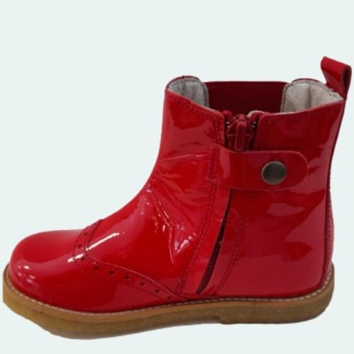 TT KIDS PLUTO RED PATENT