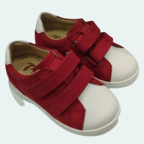 TT KIDS SUMMIT 1 RED NUBUCK