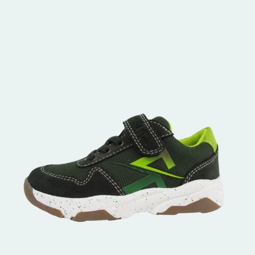 TT KIDS RUNNER TEX KHAKI/GREEN