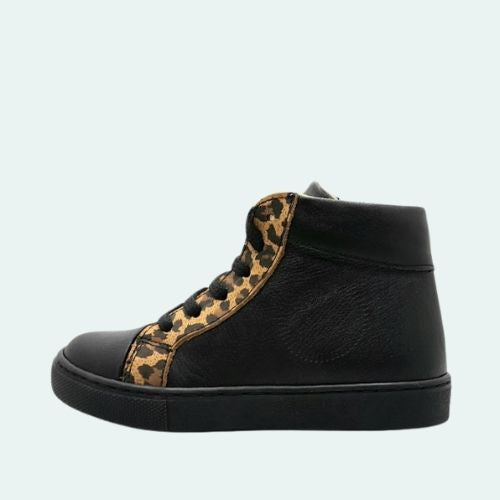 TT KIDS STIRLING BLACK+LEOPARD