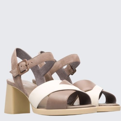 CAMPER KARA K200558-002 BROWN+CREAM