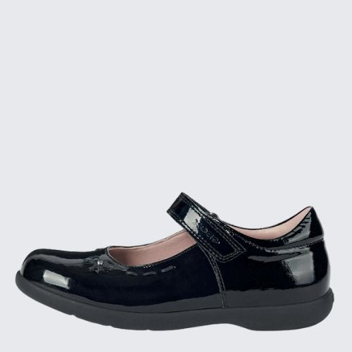 GEOX NAIMARA J16FHA 00066 C9999 BLACK PATENT