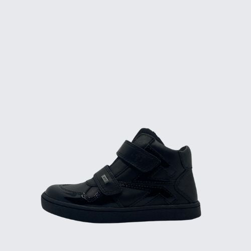 TT KIDS MIKIE TEX BLACK/BLACK PATENT
