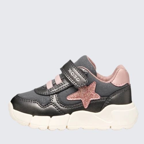 GEOX FLEXYPER B566NB 0AJAS C9F8W DARK GREY/ROSE
