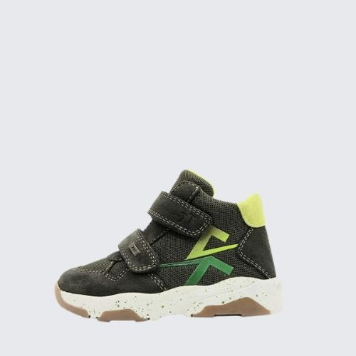 TT KIDS TT RUNNER BOOT TEX KHAKI/GREEN
