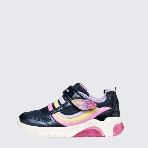 GEOX J55M4A 0AJGN C4243 NAVY/MULTICOLOUR