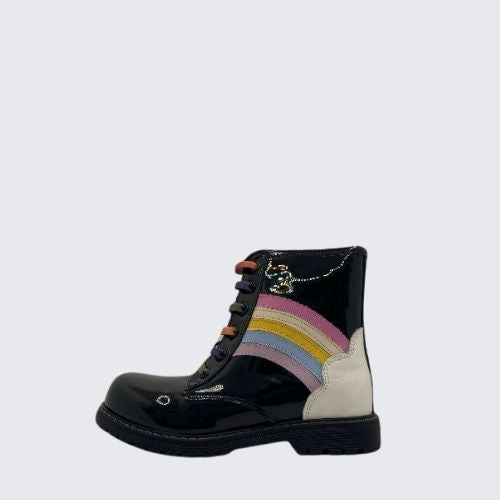 TT KIDS JADE BLACK PATENT