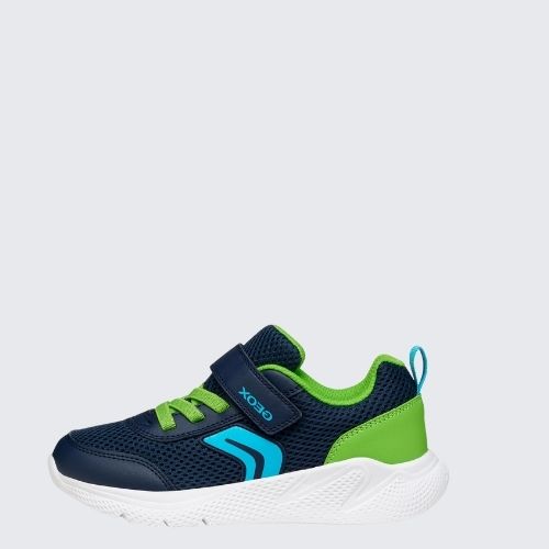 GEOX SPRINTYE J36GBA 01454 C0749 NAVY+LIME