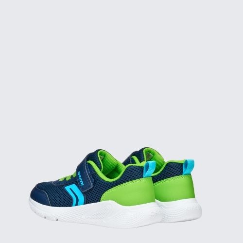 GEOX SPRINTYE J36GBA 01454 C0749 NAVY+LIME