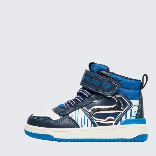 GEOX J56LQH 05411 C4211 NAVY+WHITE