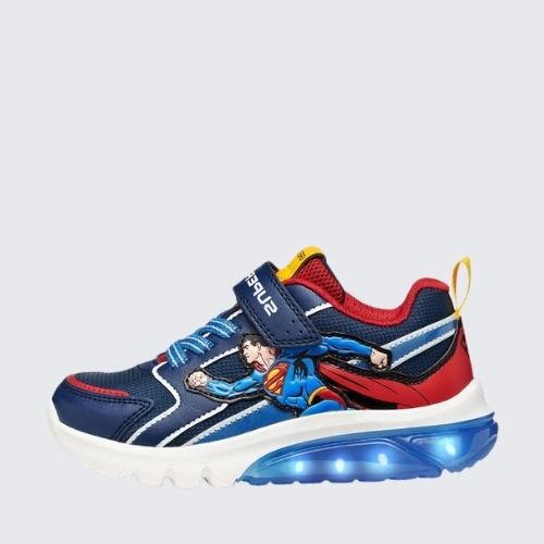 GEOX J56LBD 05411 C0200 BLUE+RED