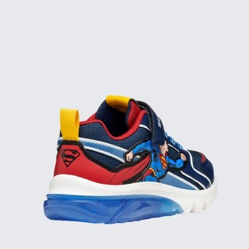 GEOX J56LBD 05411 C0200 BLUE+RED