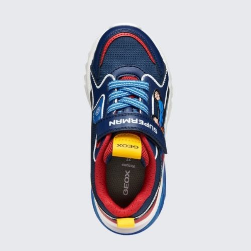 GEOX J56LBD 05411 C0200 BLUE+RED