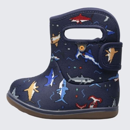 BOGS 734121 NAVY MULTI SHARKS