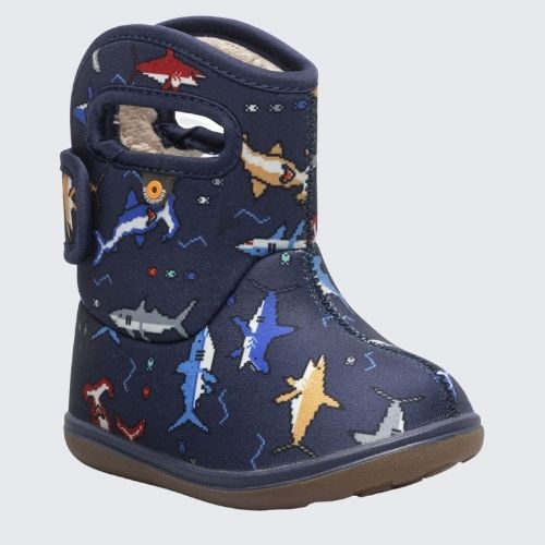 BOGS 734121 NAVY MULTI SHARKS