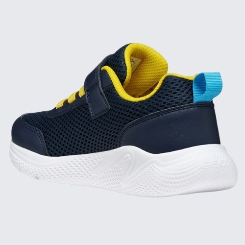 GEOX  J36GBA 01454 C0657 NAVY+YELLOW