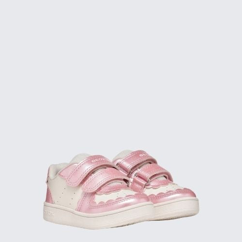 GEOX B555MA 054AJ C1364 WHITE+PINK