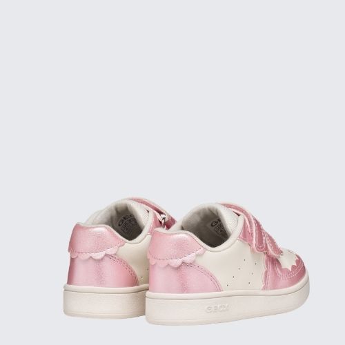 GEOX B555MA 054AJ C1364 WHITE+PINK