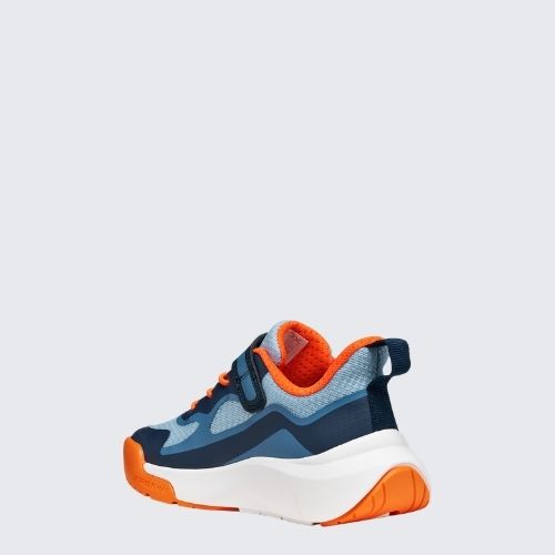 GEOX J65P7F 01454 C0659 NAVY+ORANGE